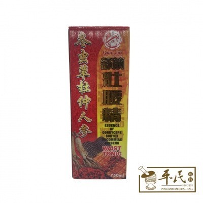 [JZY12] 冬虫草杜仲人参舒筋壮腰精.前进.750ML.NIC. GYRUPYRUP.  JZY12