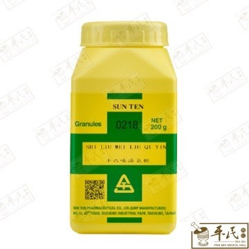 十六味流气饮.顺天堂.复方颗粒200g.SHI LIU WEI LIU QI YIN.Shun Tian Tang.218. USL37