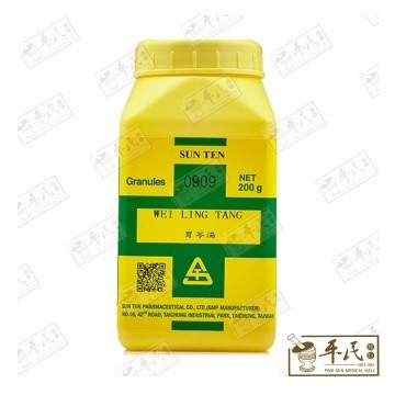 胃苓汤.顺天堂.复方颗粒200g. WEI LING TANG.Shun Tian Tang.909. UWL34