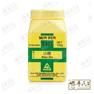 山楂.顺天堂.单味颗粒100g.Shan Zha.Shun Tian Tang.5321. VSZ37
