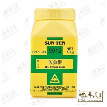 [VKS36] 苦参根.顺天堂.单味颗粒100g.Ku Shen Gen.Shun Tian Tang.5912. VKS36