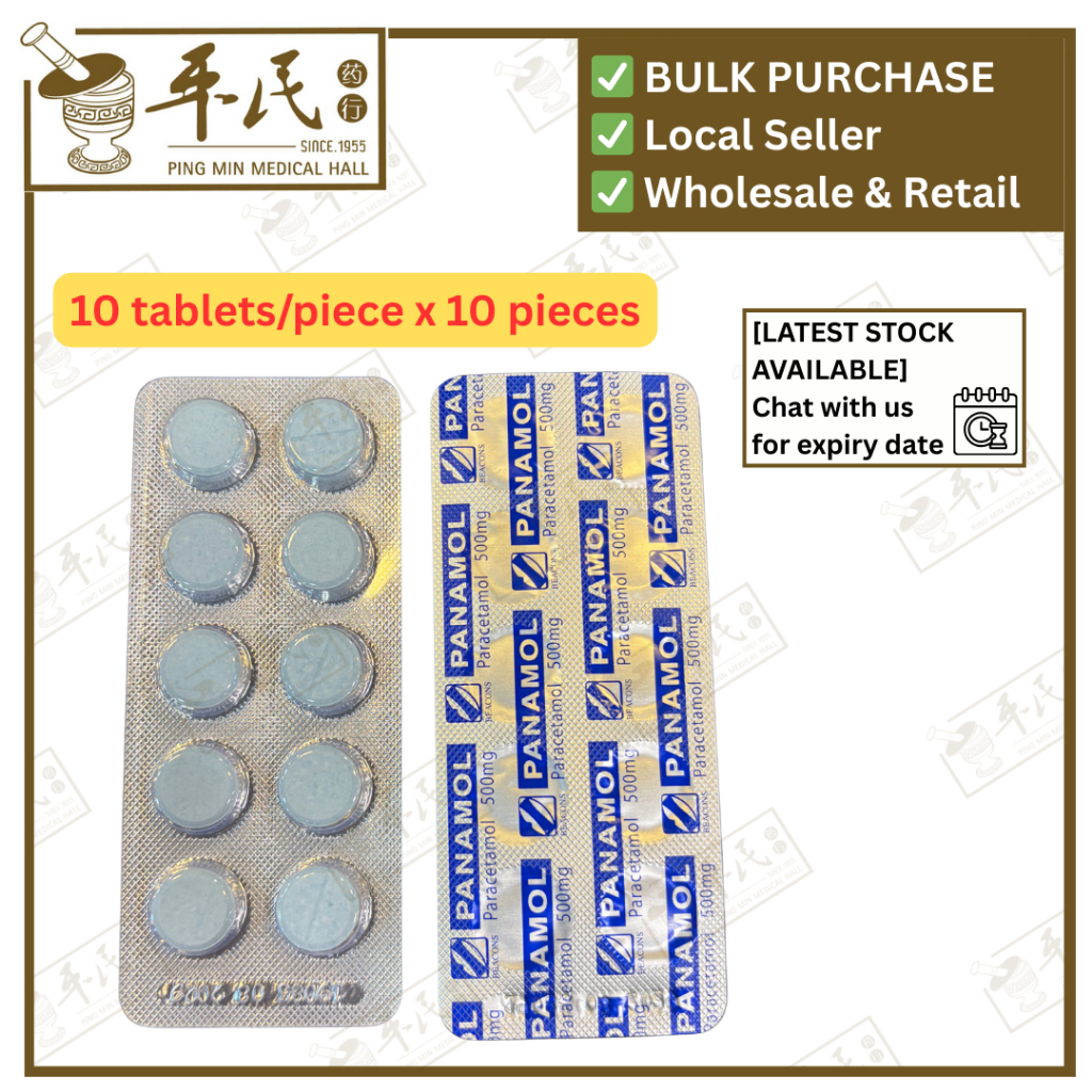 [WPD32] Panamol.500mg. WPD32