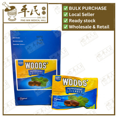 [SWO11] WOODS PEP LOZENGES. ORG.活士喉糖.原味..蜜. E..  SWO11